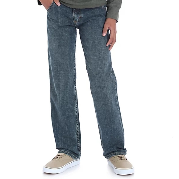 Wrangler Classic Straight Fit Jeans. Sz: 10H. Adj. waistband. Like NEW Condition - Picture 1 of 8